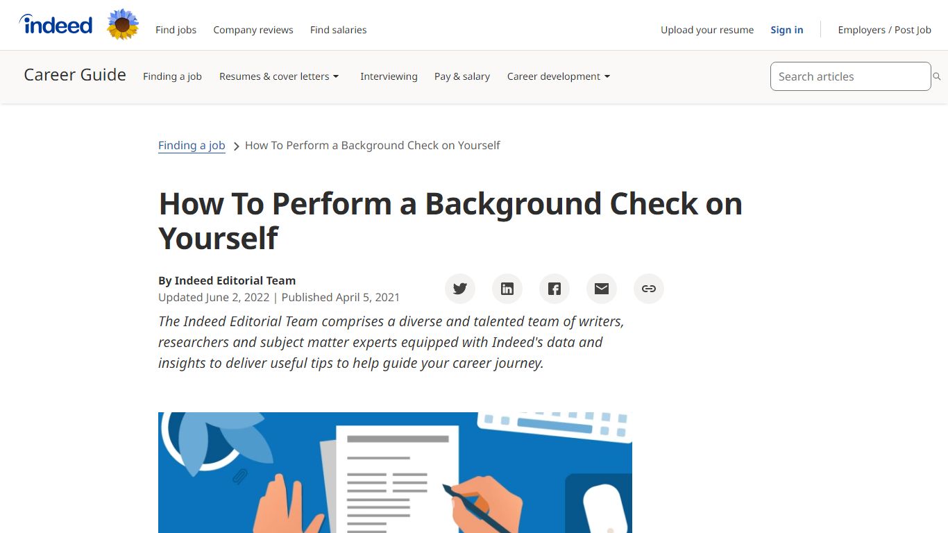 How To Perform a Background Check on Yourself | Indeed.com